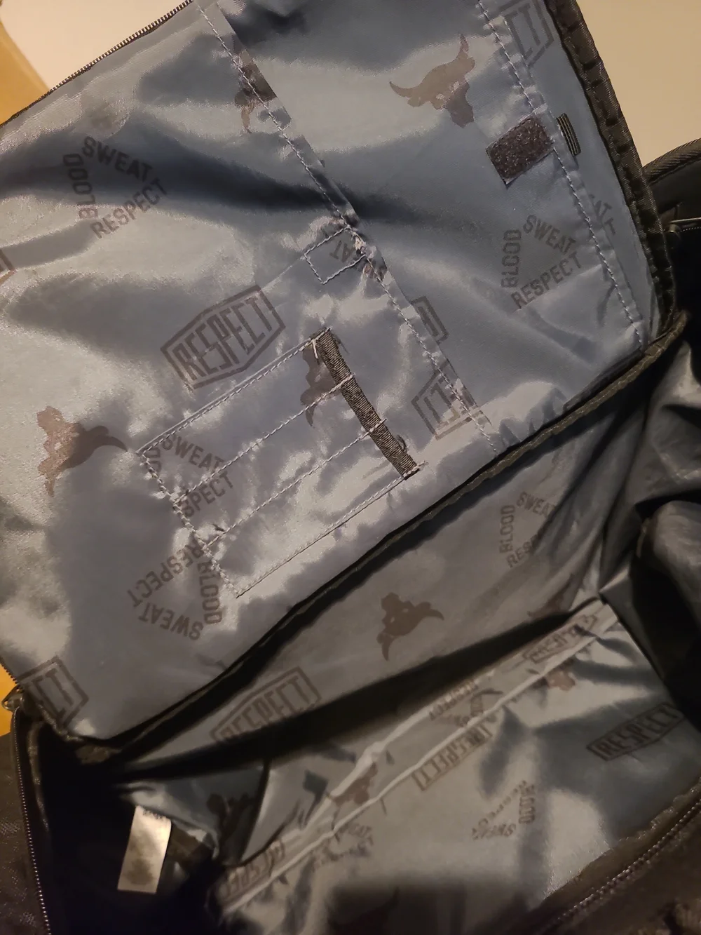 Under Armour Project Rock PRJCT-3 Duffle Bag Backpack Black Gray Gym Casual